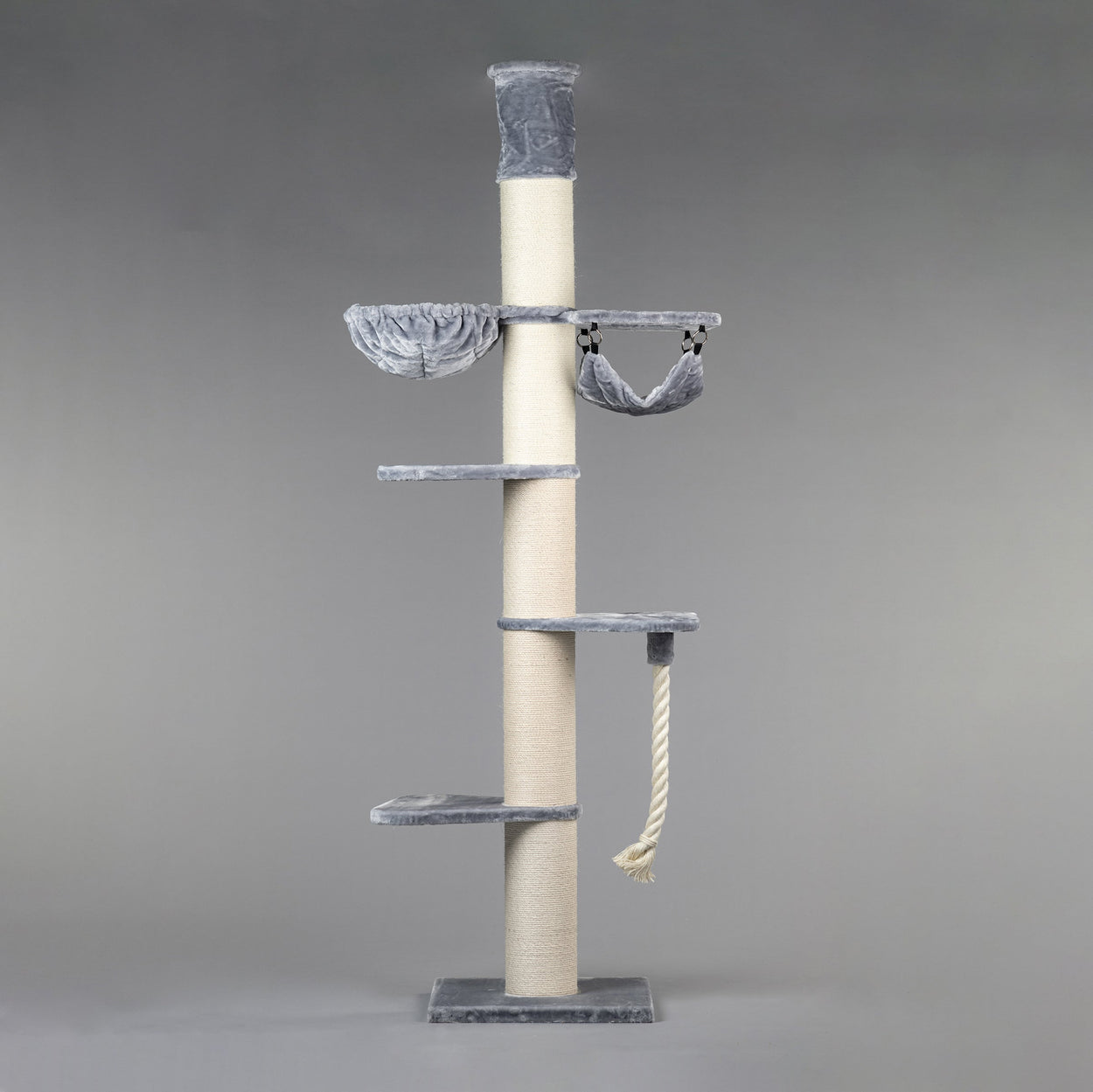 Cat Tree Maine Coon Tower Crown (Light Grey) 275-295 cm
