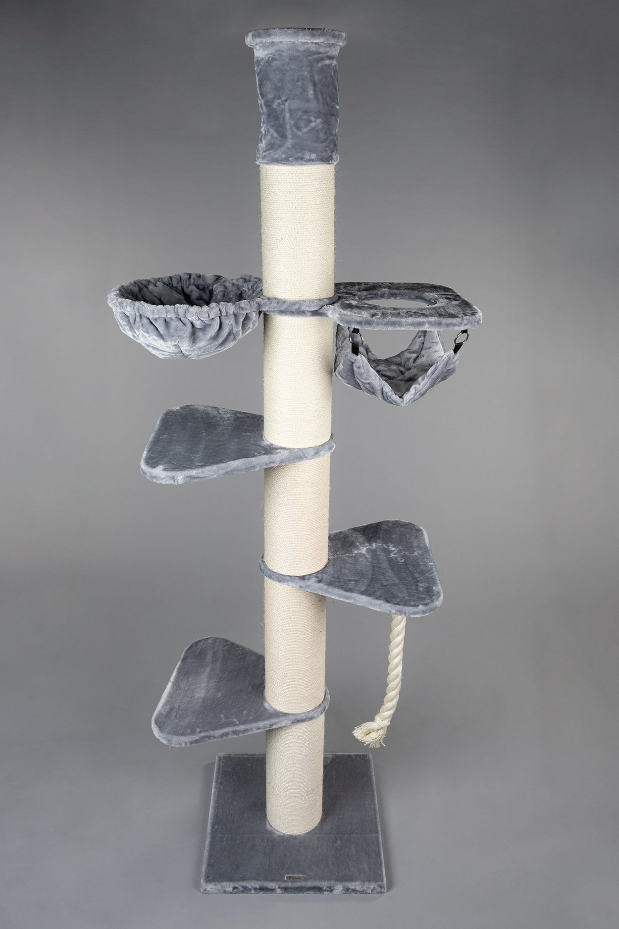 Cat Tree Maine Coon Tower Crown (Light Grey) 275-295 cm