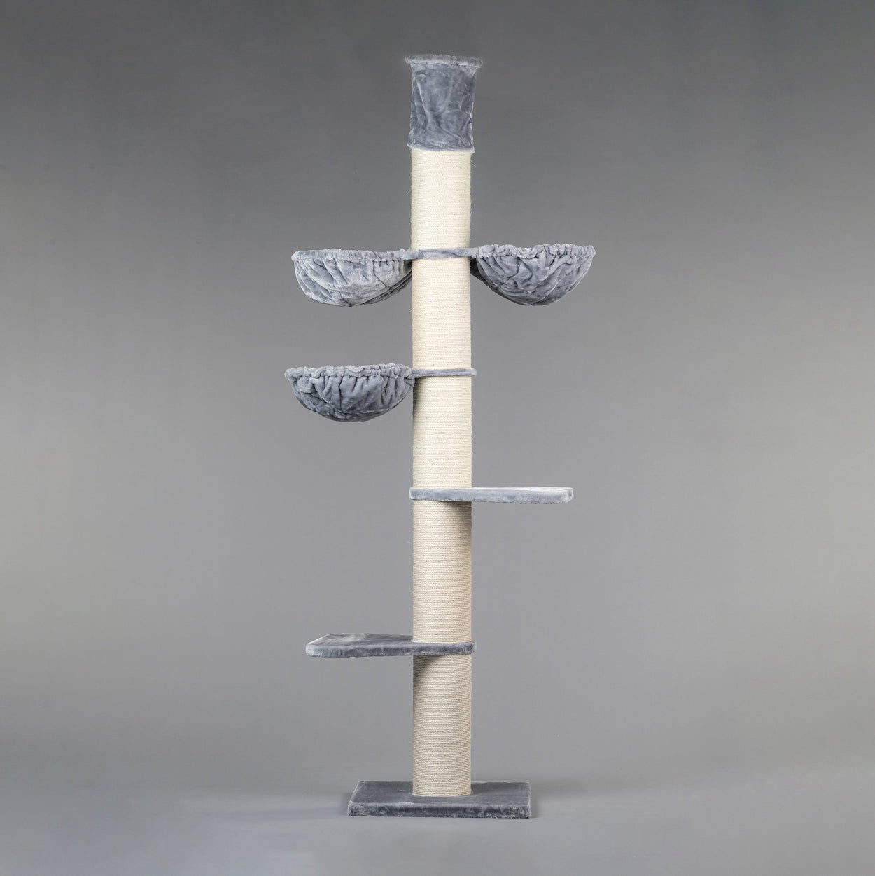 Cat Tree Maine Coon Tower Plus (Light Grey) 275-295 cm