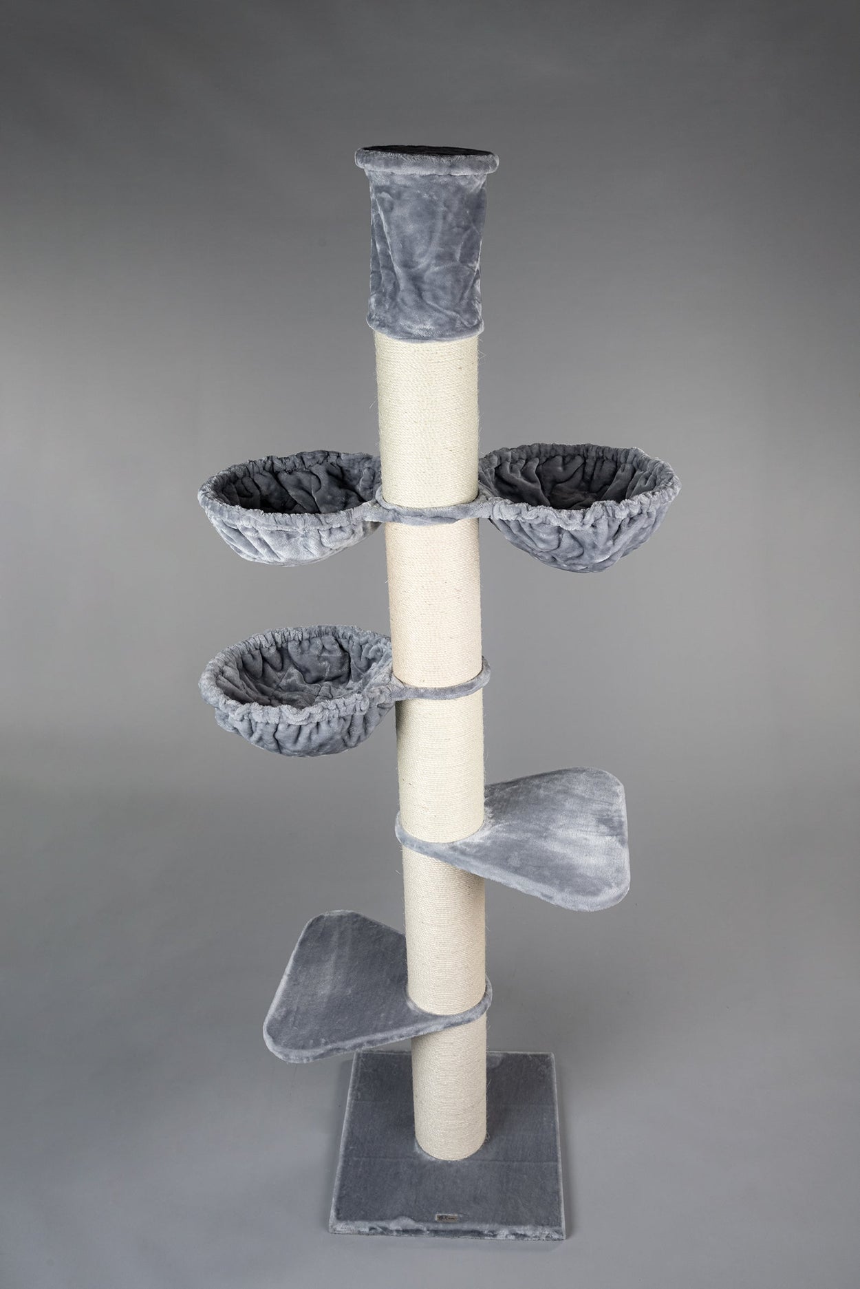 Cat Tree Maine Coon Tower Plus (Light Grey) 275-295 cm