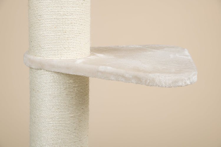 Cat Tree Maine Coon Tower (Cream) 275-295 cm