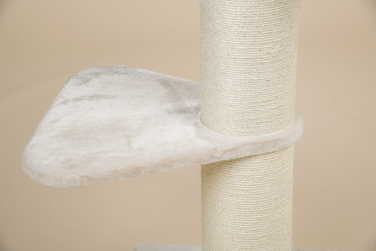 Cat Tree Maine Coon Tower (Cream) 275-295 cm