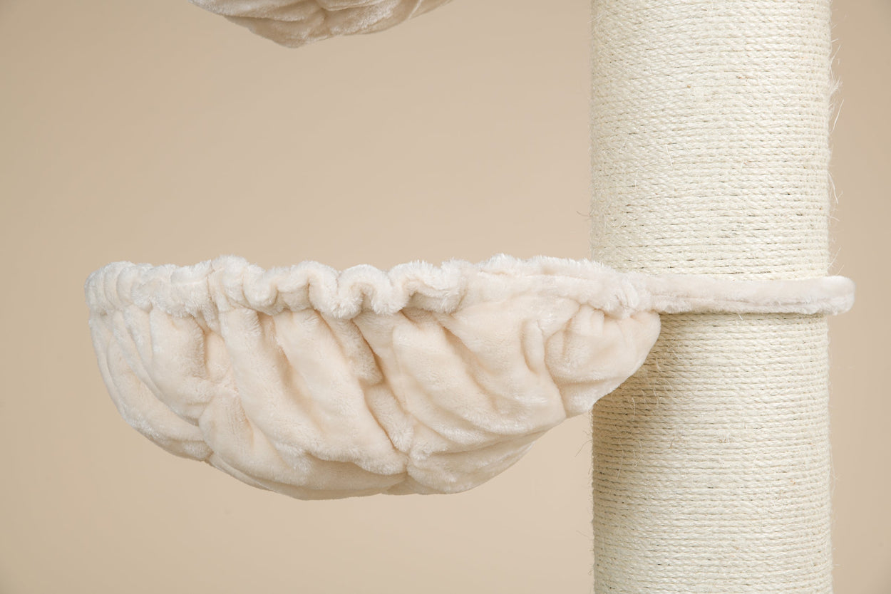 Cat Tree Maine Coon Tower Plus (Cream) 275-295 cm