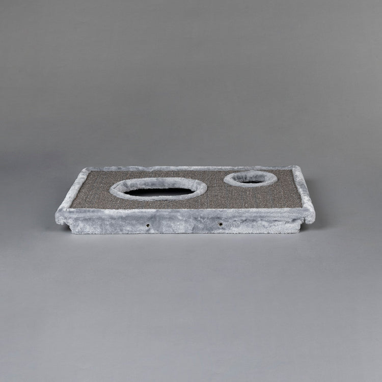 Scratching Barrel Front Panel Left, Palace 70 x 60 cm (Light Grey)