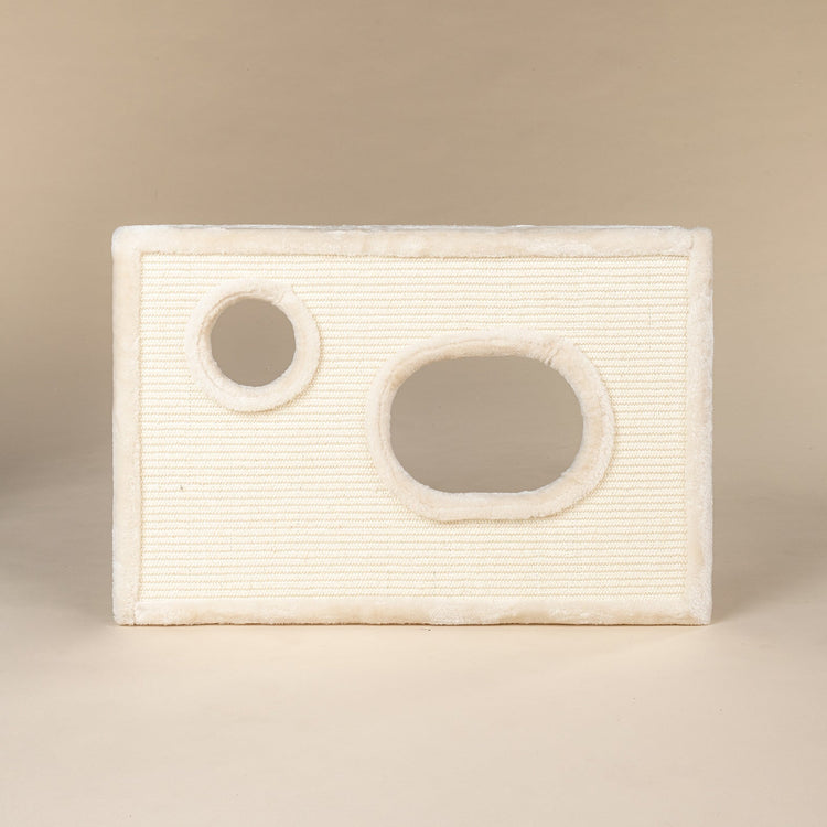 Scratching Barrel Front Panel Right, Palace 70 x 60 cm (Cream)