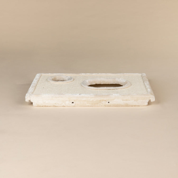 Scratching Barrel Front Panel Right, Palace 70 x 60 cm (Cream)
