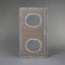 Scratching Barrel Front Panel, Paradise 87 x 47 cm (Light Grey)