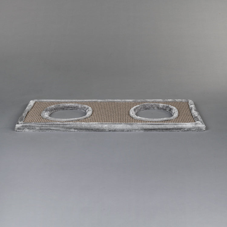 Scratching Barrel Front Panel, Paradise 87 x 47 cm (Light Grey)