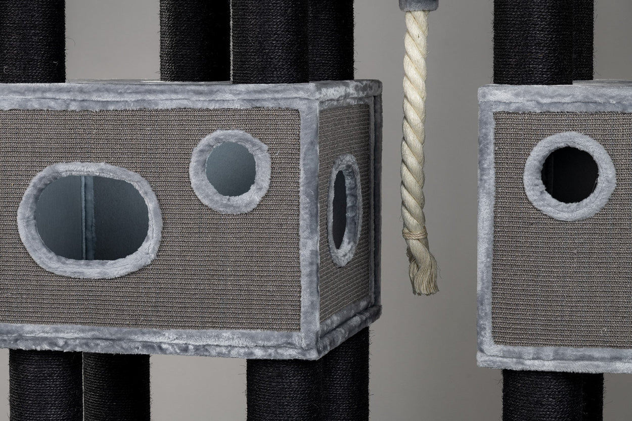 Scratching Barrel Palace Left (Light Grey)