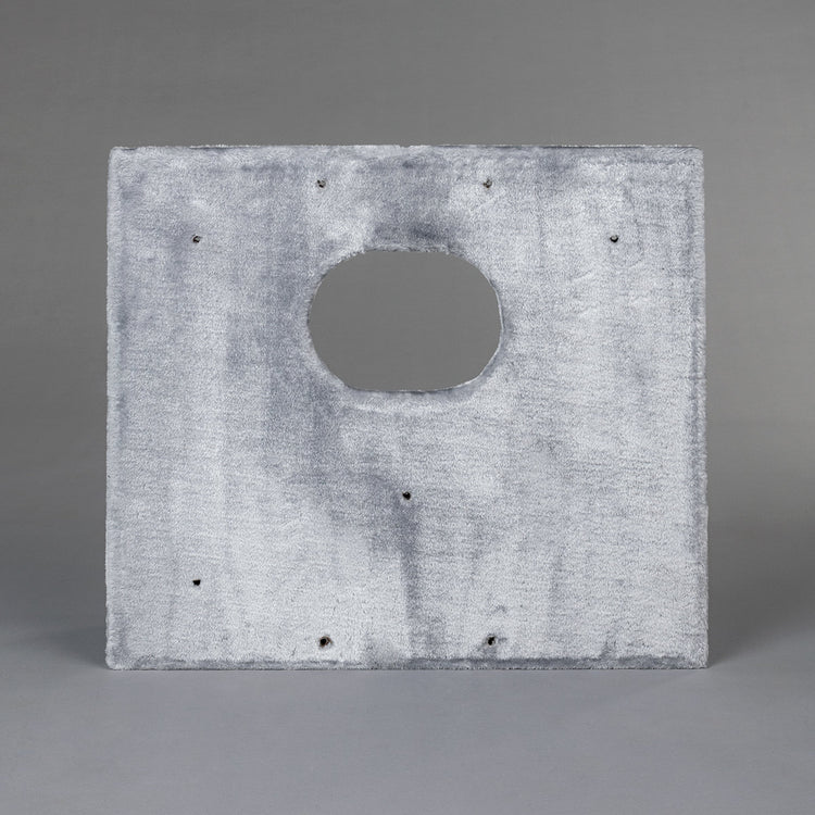 Scratching Barrel Upper Panel Left, Palace 70 x 60 cm (Light Grey)