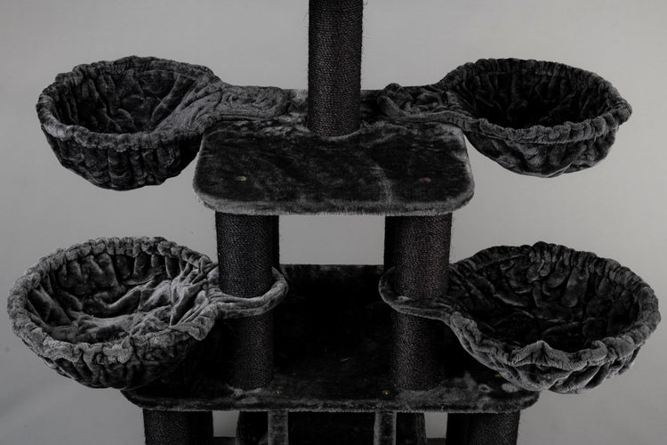 Large, Dark Grey Hammock de Luxe (for 12/15 cm poles)