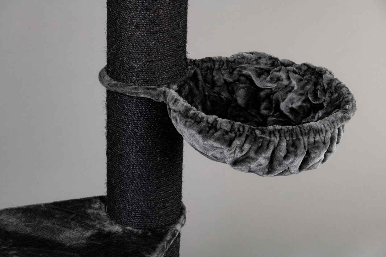 Large, Dark Grey Hammock de Luxe For Royalty (for 20 cm poles)