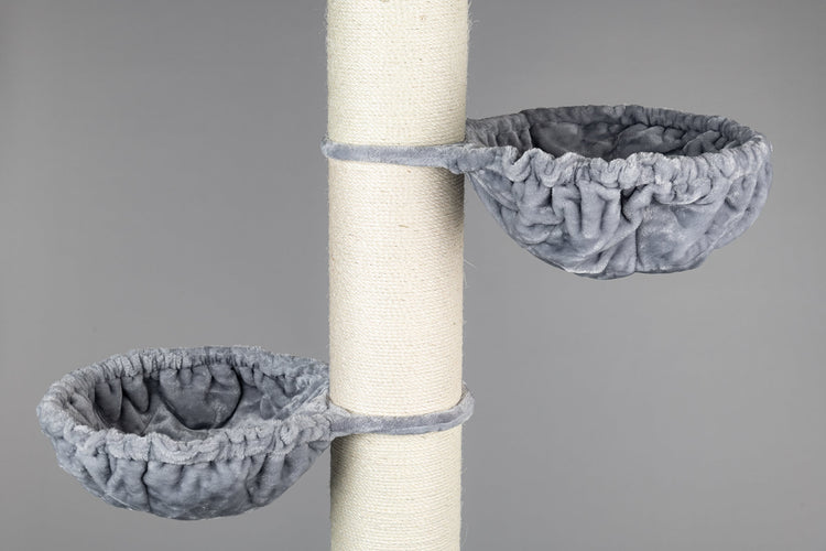 Large, Light Grey Hammock de Luxe (for 20 cm poles)