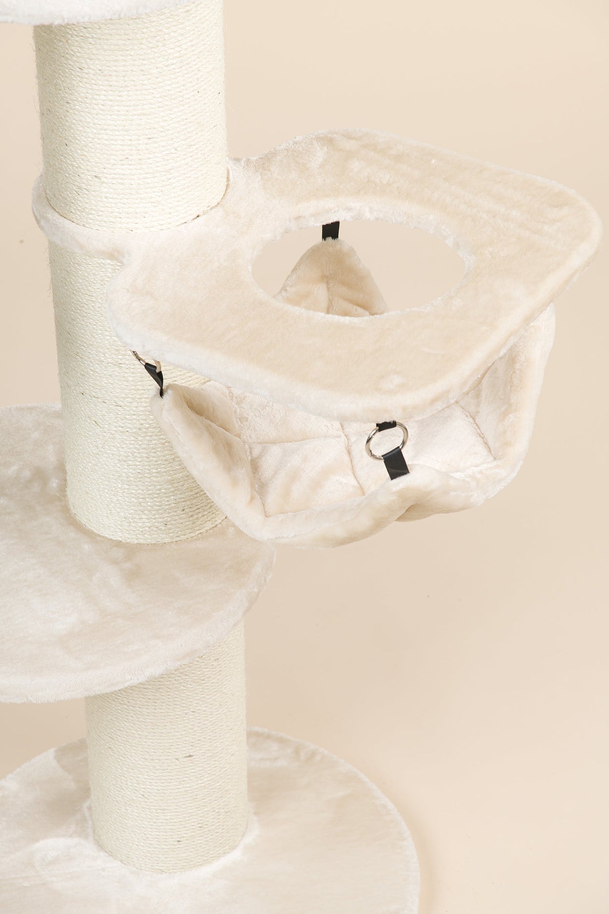 Large, Cream Crown Hammock (for 12, 15 or 20 cm poles)