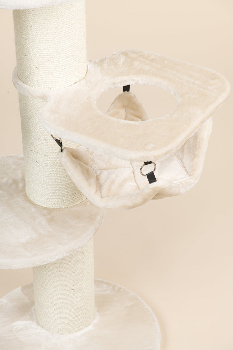 Large, Cream Crown Hammock (for 12, 15 or 20 cm poles)