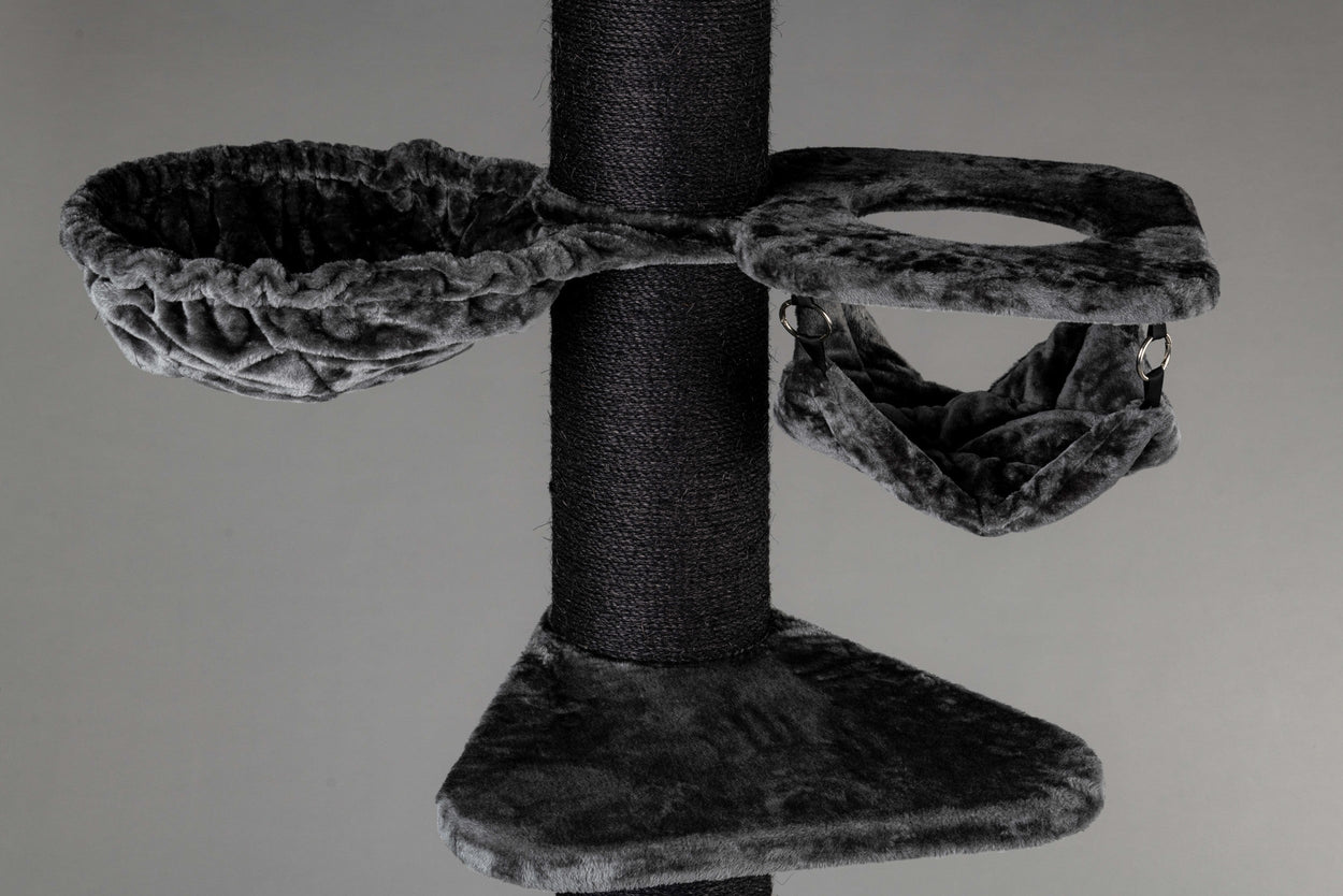Large, Dark Grey Crown Hammock (for 12, 15 or 20 cm poles)