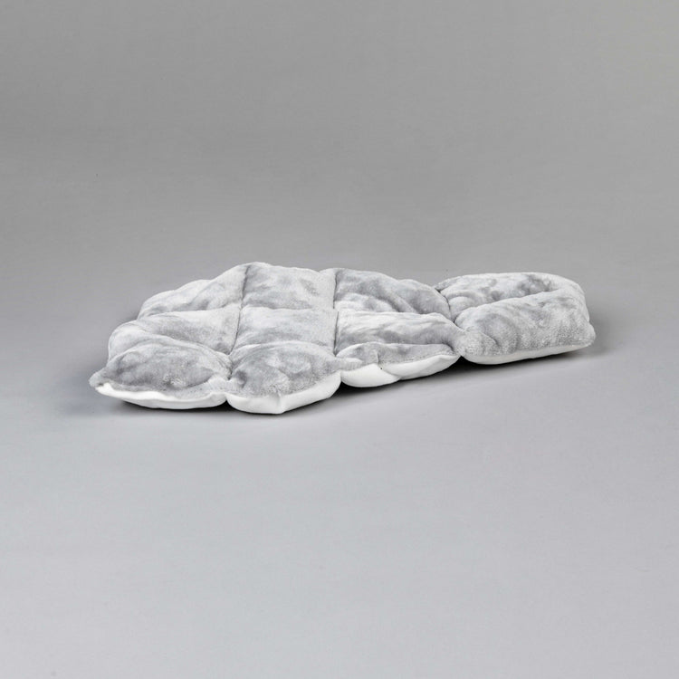 Light Grey Lounge Lying Area Corner Coon (incl. cushion)