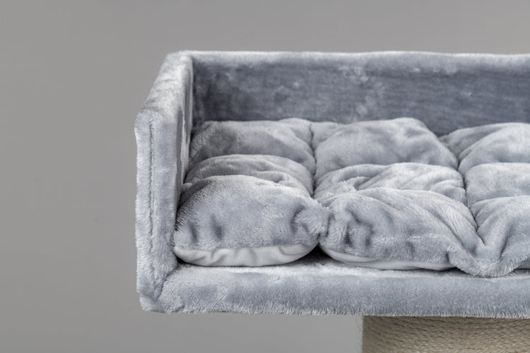 Light Grey Lounge Lying Area (incl. cushion)