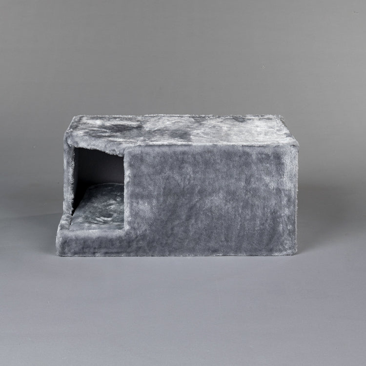 Playhouse Light Grey, Corner Coon 55 x 35 x 25 cm (incl. cushion)