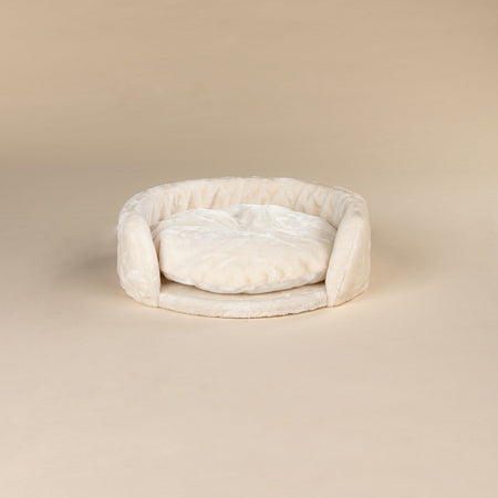 Cream, 50 cm Diameter Round Seat (incl. cushion)