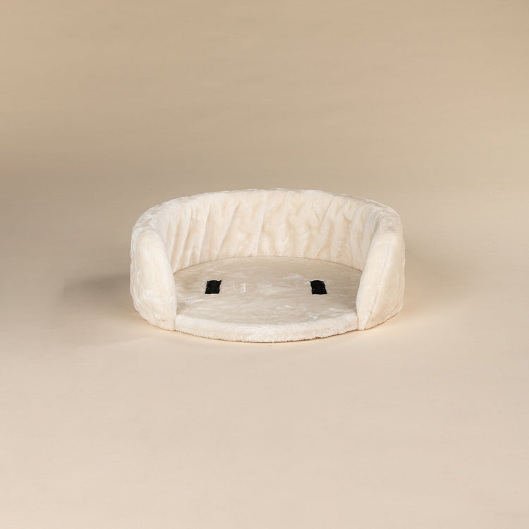 Cream, 50 cm Diameter Round Seat (incl. cushion)