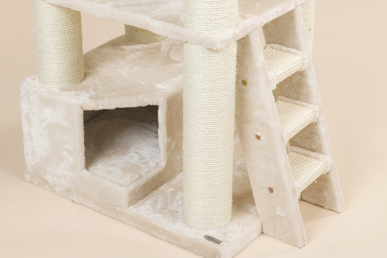 Step Corner Coon Complete Set (Cream)