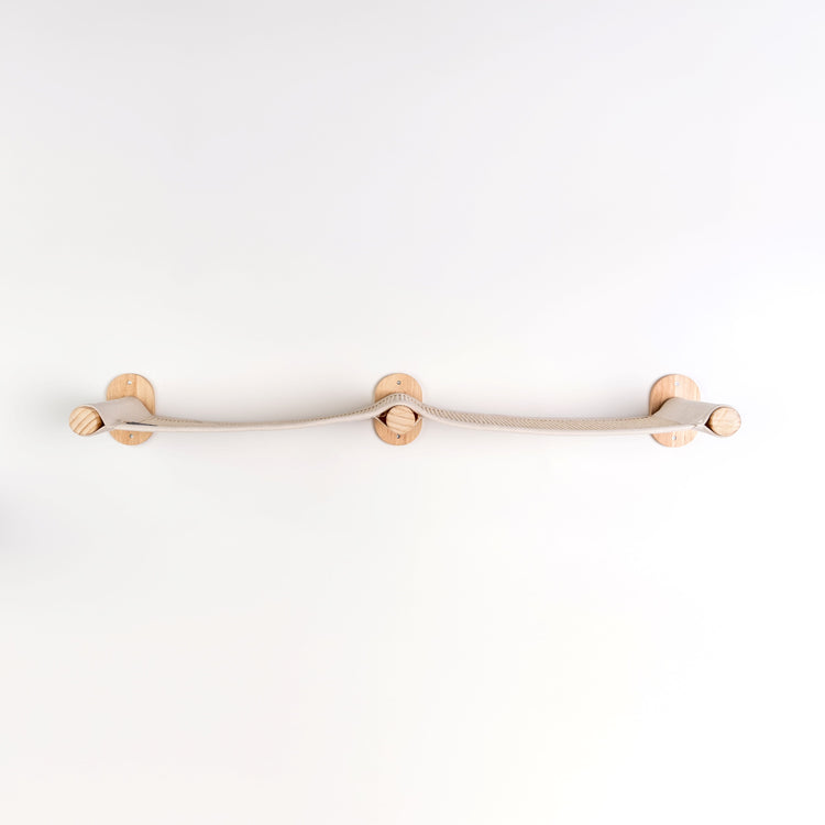 Cat Climbing Wall - Wall Bridge (Beige)